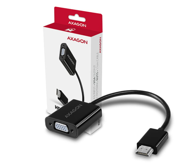 Axagon RVH-VGN, HDMI - VGA adapter, FullHD, 1920*1200 - 1353451 - zdjęcie 7
